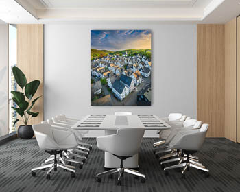 Wall Art | Aerial view of Freudenberg