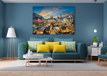 Wall Art | Christmas market in Goslar