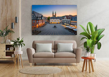 Wandbild | Sonnenuntergang in Goslar