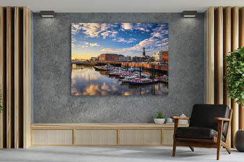 Wall Art | Binnenhafen in Hamburg