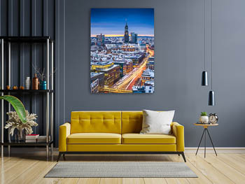 Wall Art | Michel (St. Michael's church) in Hamburg