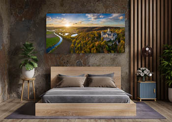 Wall Art | Autumn sunset at the Marienburg Castle