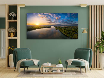 Wandbild | Panorama vom Maschsee in Hannover