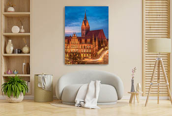 Wall Art | Old Town Hall and Marktkirche in Hannover