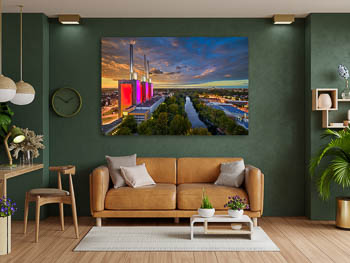 Wall Art | Sunset skyline of Hannover
