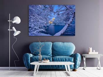 Wall Art | Town Hall of Hannover in winter