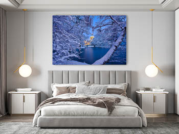 Wall Art | Town Hall of Hannover in winter