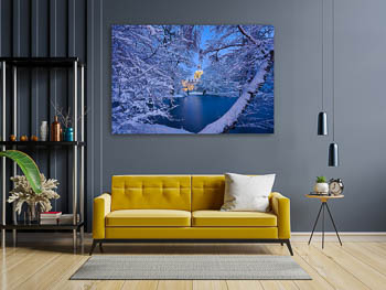 Wall Art | Town Hall of Hannover in winter