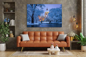 Wall Art | Town Hall of Hannover in winter