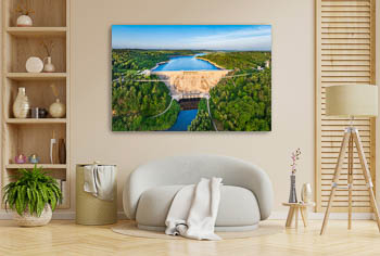 Wandbild | Rappbodetalsperre im Harz Gebirge