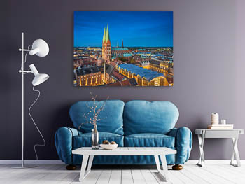 Wandbild | Marienkirche in Lübeck