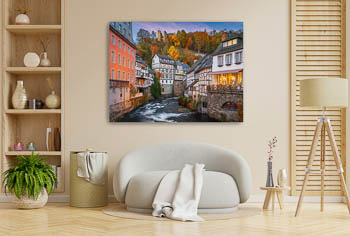 Wall Art | Monschau in autumn