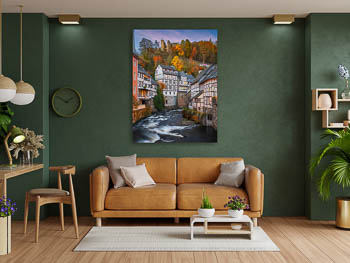 Wall Art | Monschau in autumn