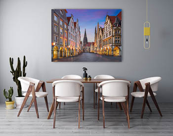 Wandbild | Prinzipalmarkt in Münster