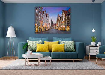 Wandbild | Prinzipalmarkt in Münster