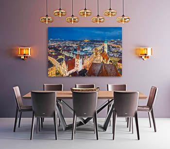 Wall Art | Night skyline of Munich