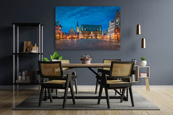 Wall Art | Market square of Quedlinburg