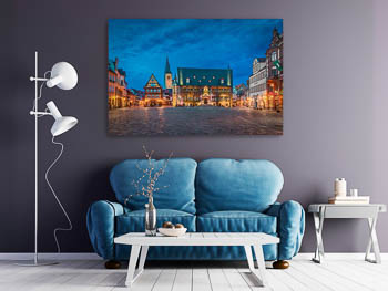 Wall Art | Market square of Quedlinburg