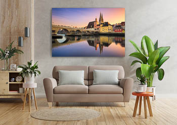 Wall Art | Sunset in Regensburg