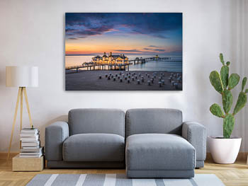 Wall Art | Sunset at the Sellin Pier