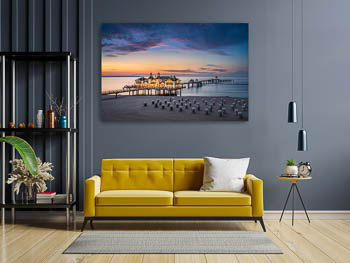 Wall Art | Sunset at the Sellin Pier
