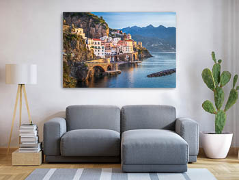 Wall Art | Morning view of Atrani on the Amalfi Coast