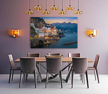 Wall Art | Night in Atrani at the Amalfi Coast