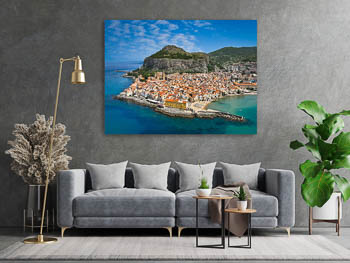 Wall Art | Aerial view of Cefalu