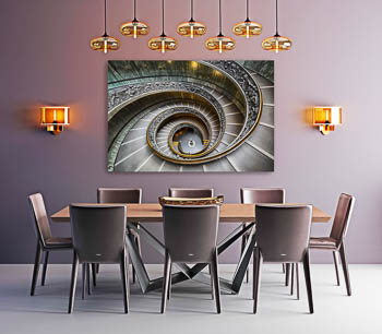 Wall Art | Bramante staircase in Vatican