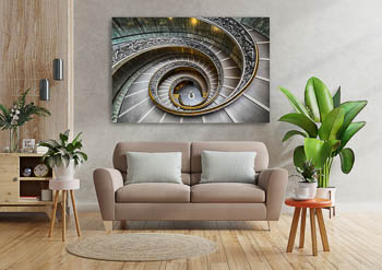 Wall Art | Bramante staircase in Vatican