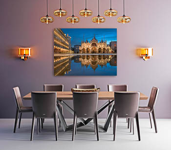 Wall Art | Piazza San Marco in Venice at night