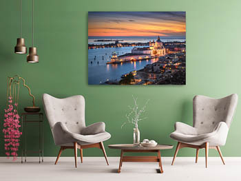 Wall Art | Sunset skyline of Venice