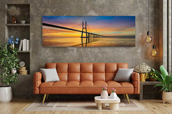 Wall Art | Vasco da Gama Bridge in Lisbon