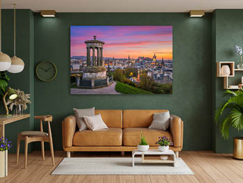 Wall Art | Sunset view of Edinburgh