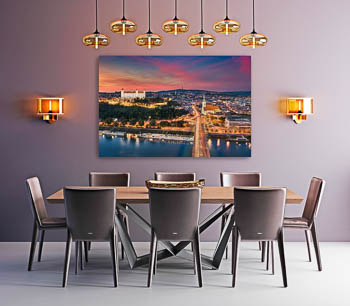 Wall Art | Sunset in Bratislava