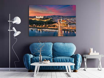 Wall Art | Sunset in Bratislava