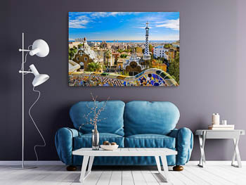 Wandbild | Park Guell in Barcelona