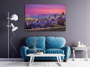 Wall Art | Sunrise above Instanbul