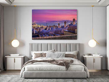 Wall Art | Sunrise above Instanbul