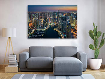 Wall Art | Sunset in the Dubai Marina