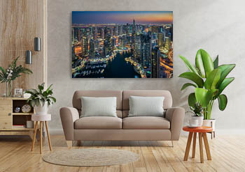 Wall Art | Sunset in the Dubai Marina